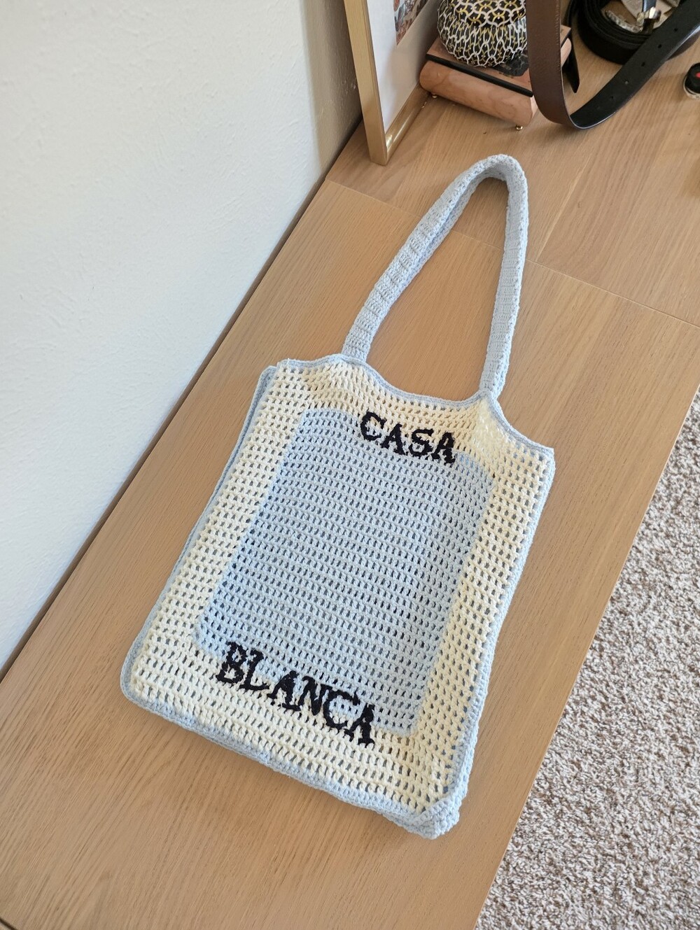 CasaBlanca Knitted Bag